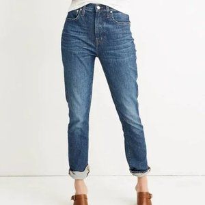 Madewell The High Rise Slim Boyjean, eco edition